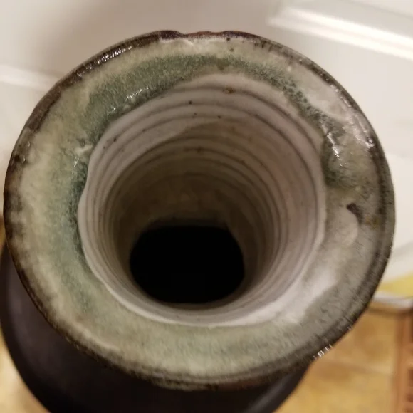 Vintage Mid Century Modern Ceramic Vase by Marguerite Rost - Picture 6 of 15